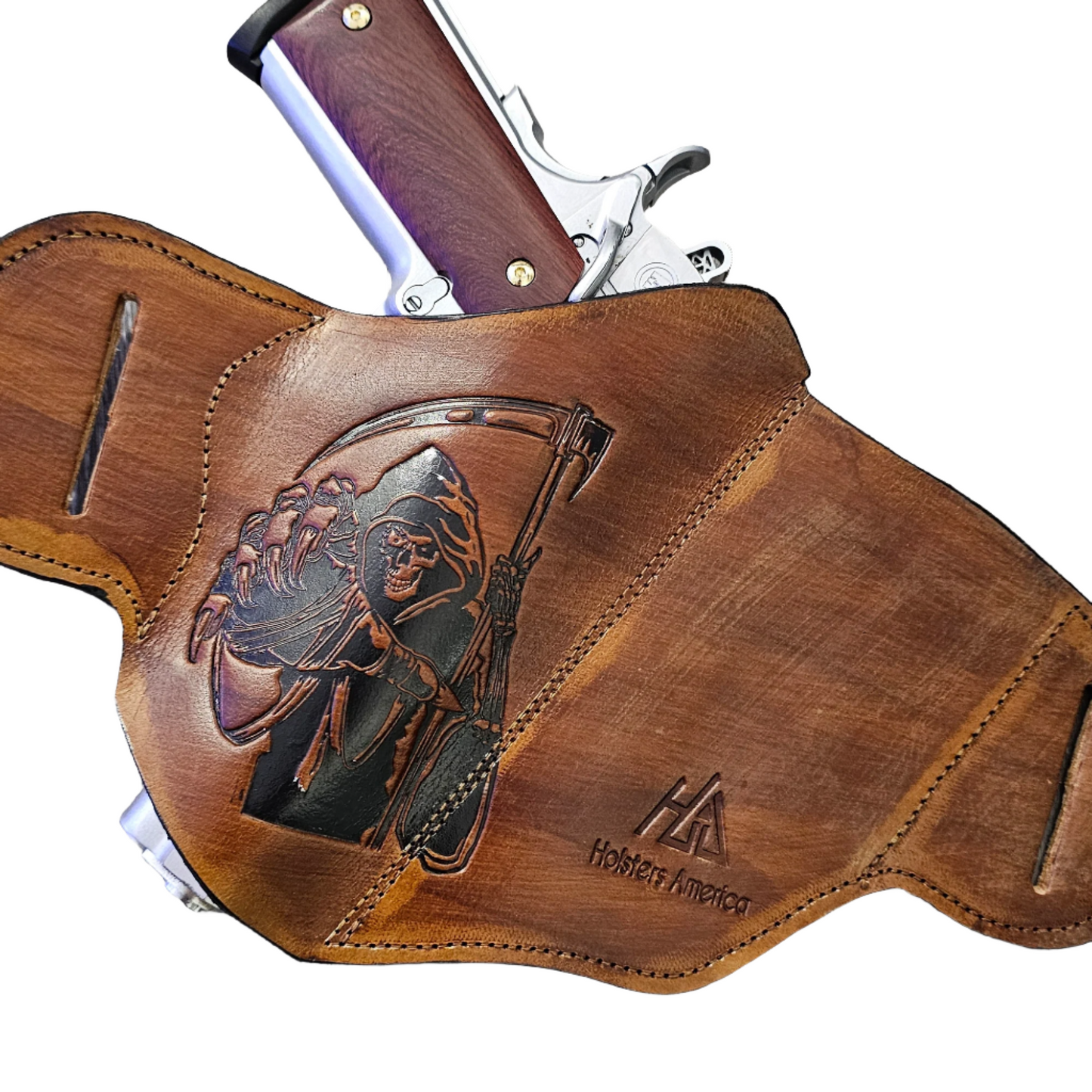 Grim Reaper Leather Holsters