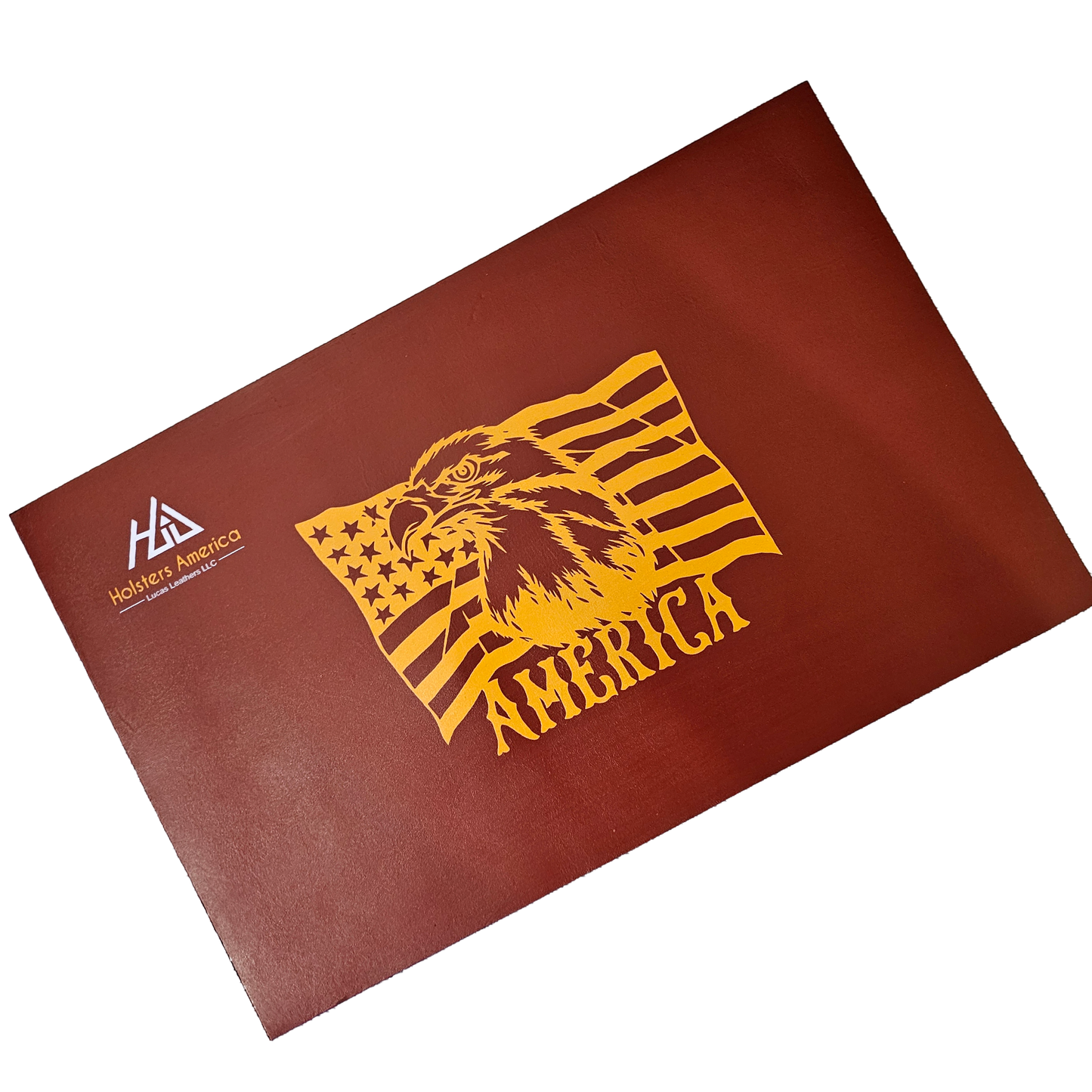 LEATHER GUN CLEANING MAT MUERTE Eagle Brown