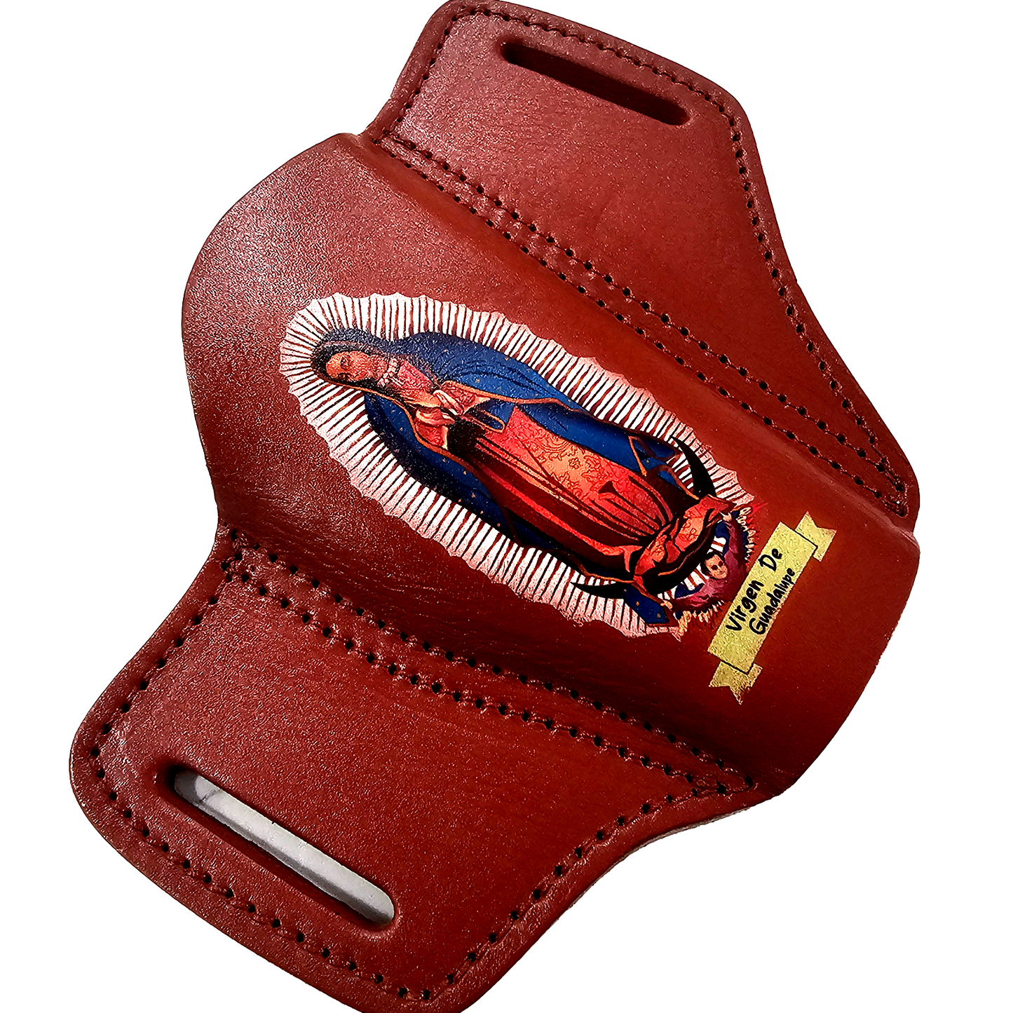 Virgin Mary Leather Genuine Holster