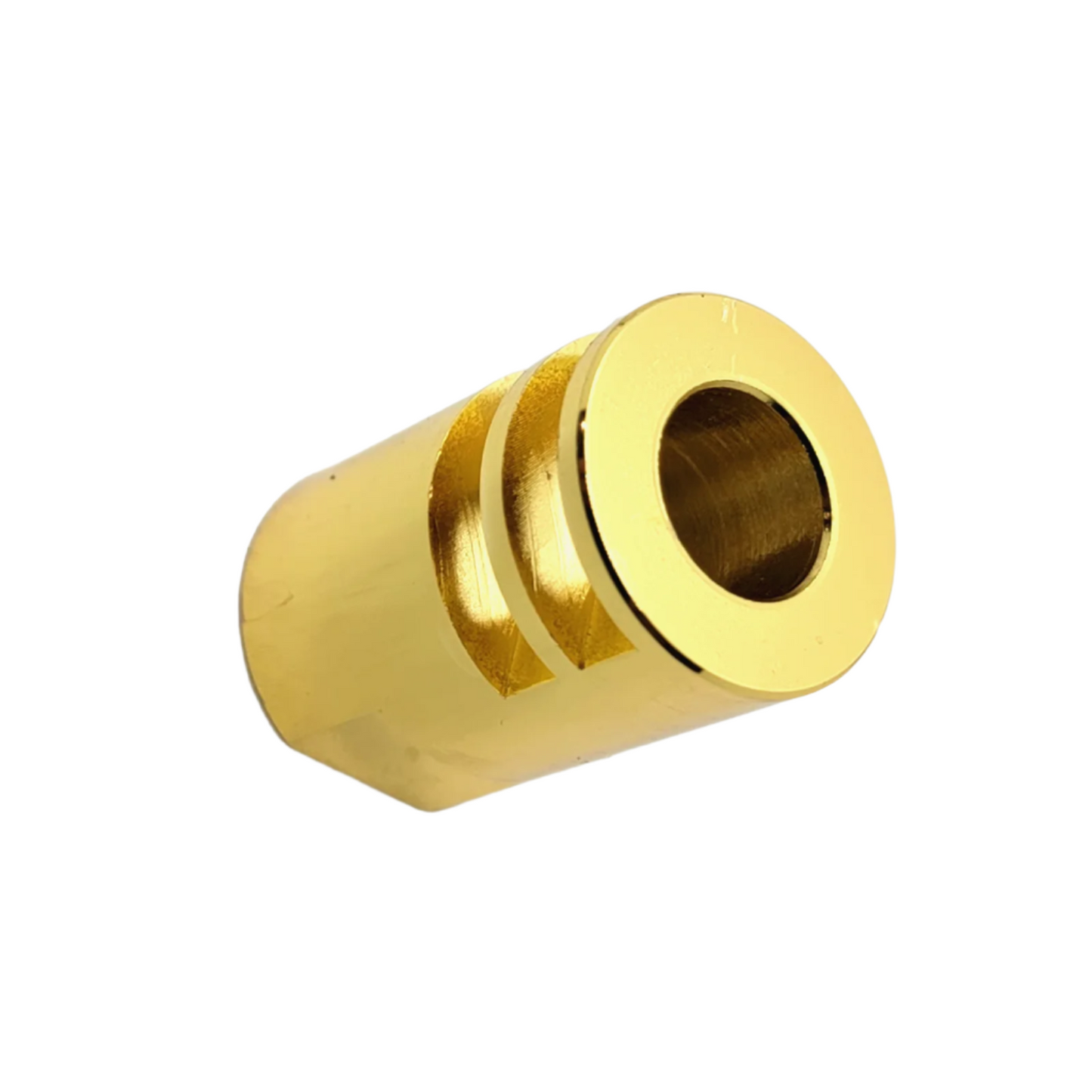 Pistol Compensator - Muzzle Brake Gen2 1/2x28 Thread Real 24K Gold Plated