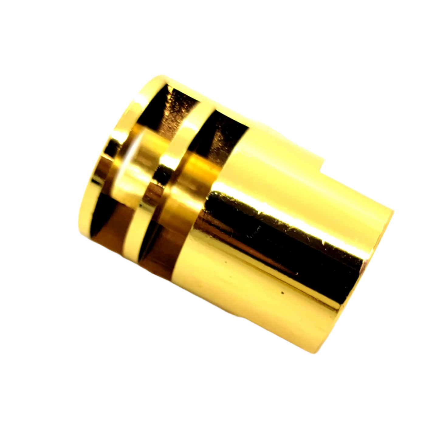 Pistol Compensator - Muzzle Brake Gen2 1/2x28 Thread Real 24K Gold Plated