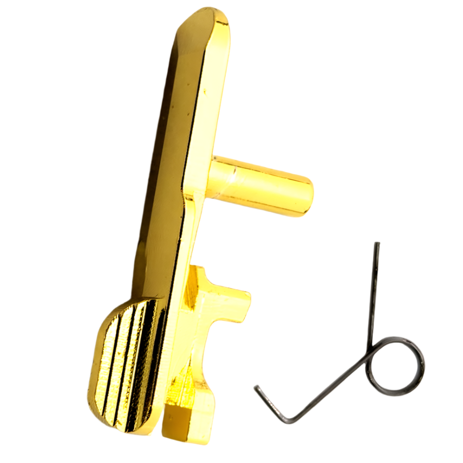 Beretta "92/96" 9mm Slide Catch / Stop & Spring 24K Gold Plated