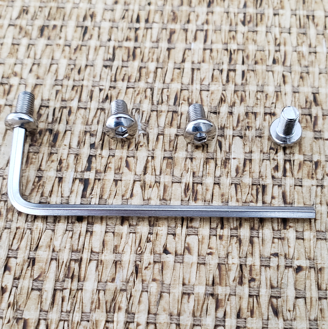 1911 FULL SIZE Aztec Grips Nickel Plated Ambi Cut #T-T783