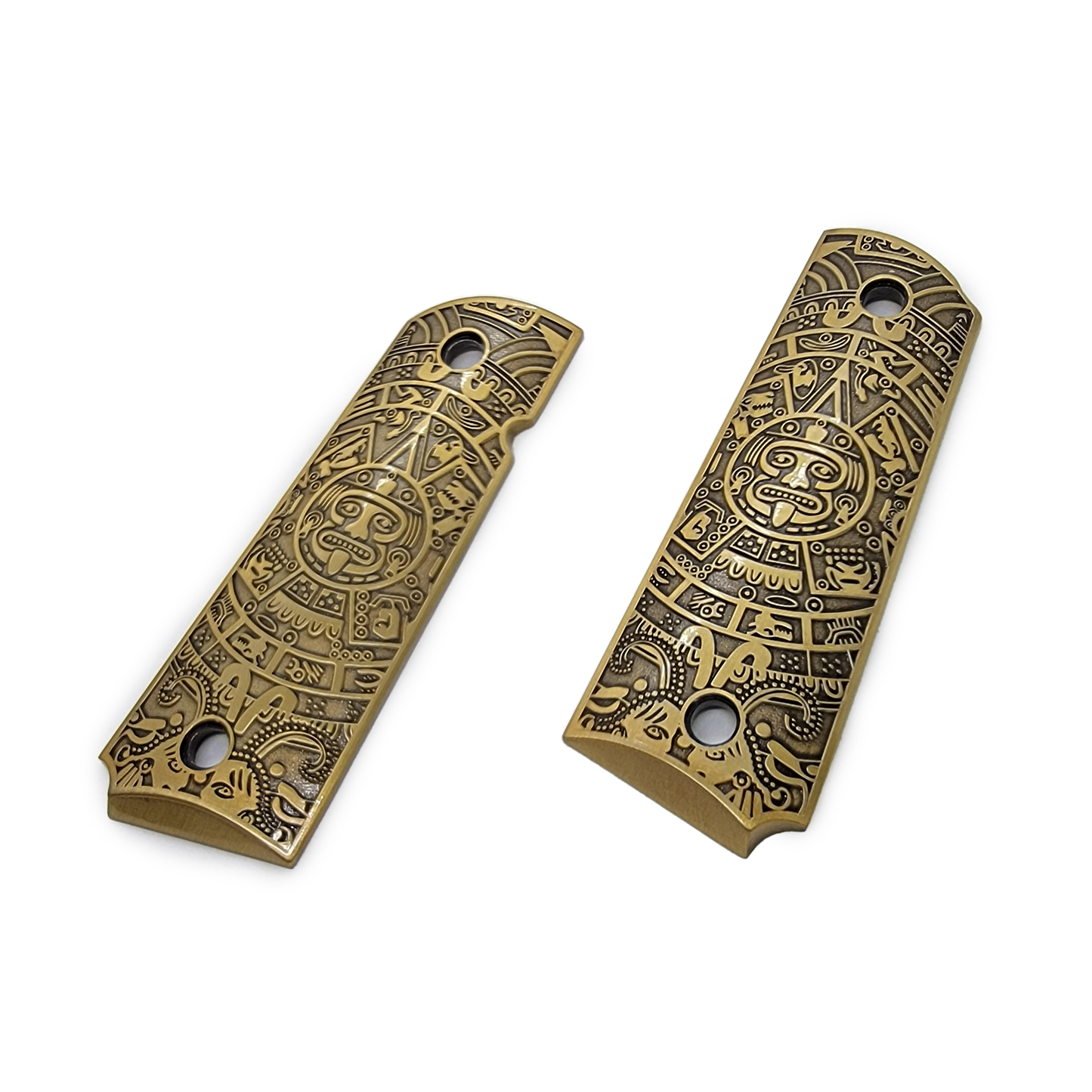 1911 FULL SIZE Grips Aztec Calendar W Ambi Cut