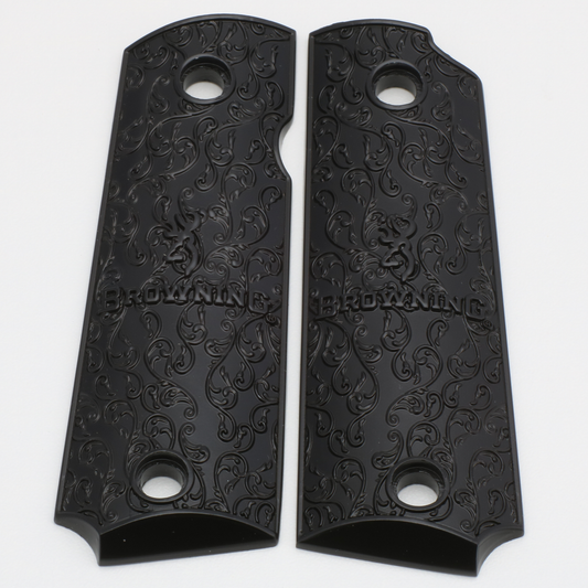 Browning 1911-22 / 1911-380 Metal Grips Black