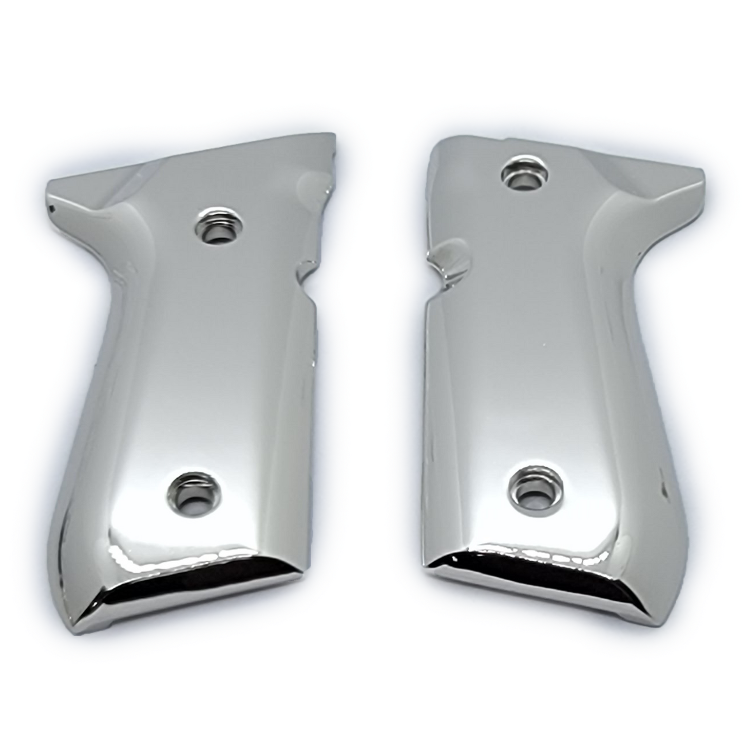 Beretta Grips 92/96 Series 92F, 92FS, M9, 96 Chrome or Gold Plated screws included
