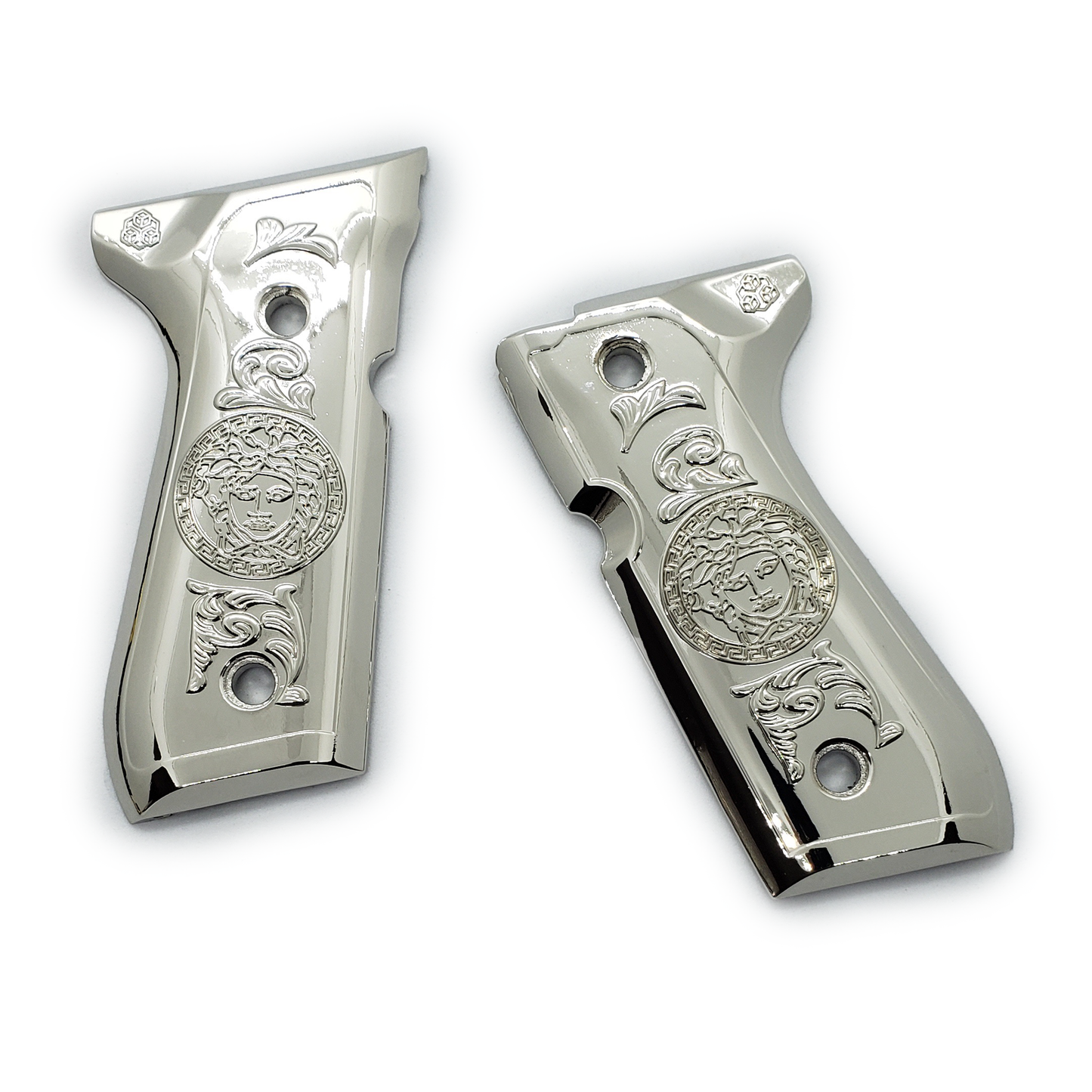 Combo Beretta GRIPS 92/96 Series Pistols 92F, 92FS, M9, 96 Nickel