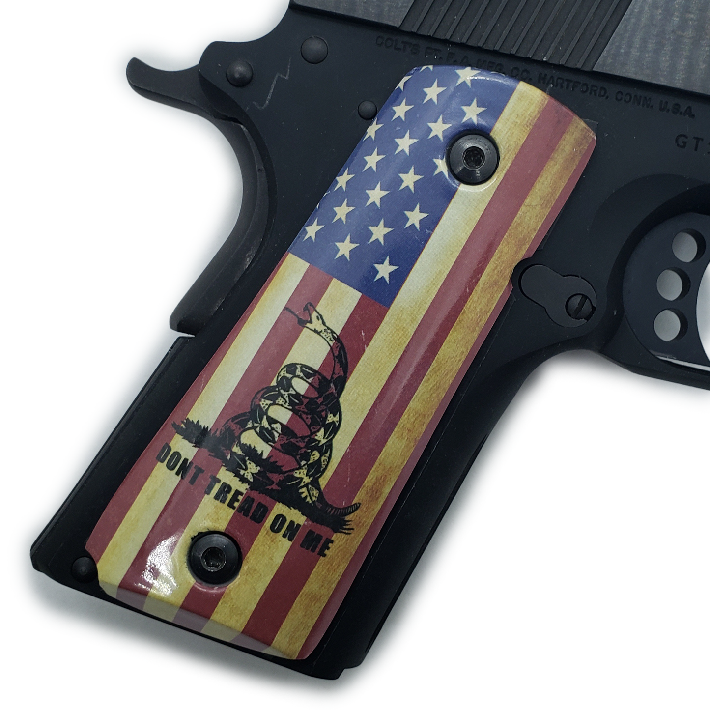 1911 Compact Officer Art Grips