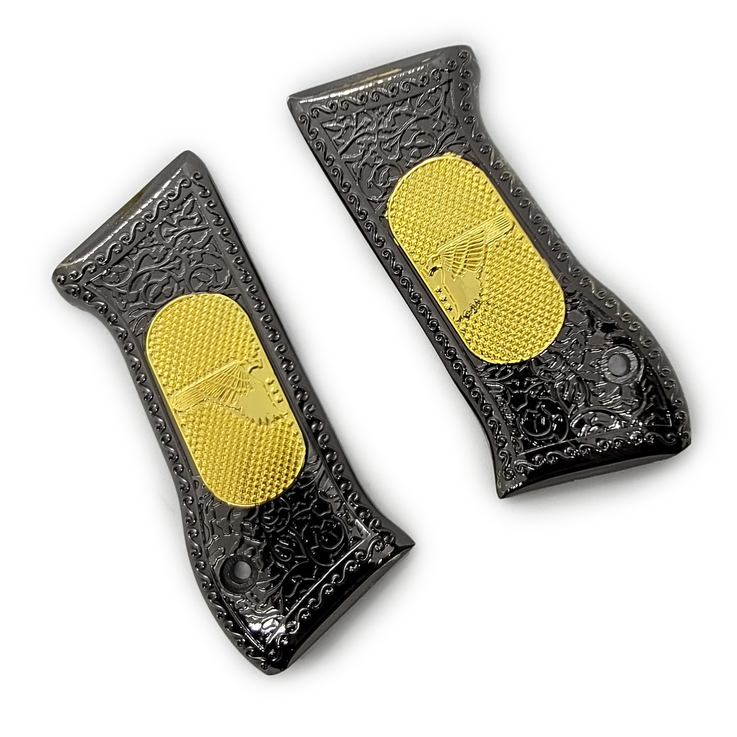 Jericho 941 grips, 941 F-FS Black Gold