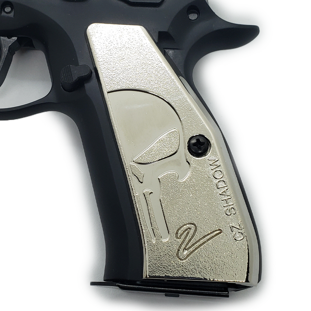 CZ 75 Grips Shadow 2 Skull Full Size 75 B  SP-01  Dark Grey