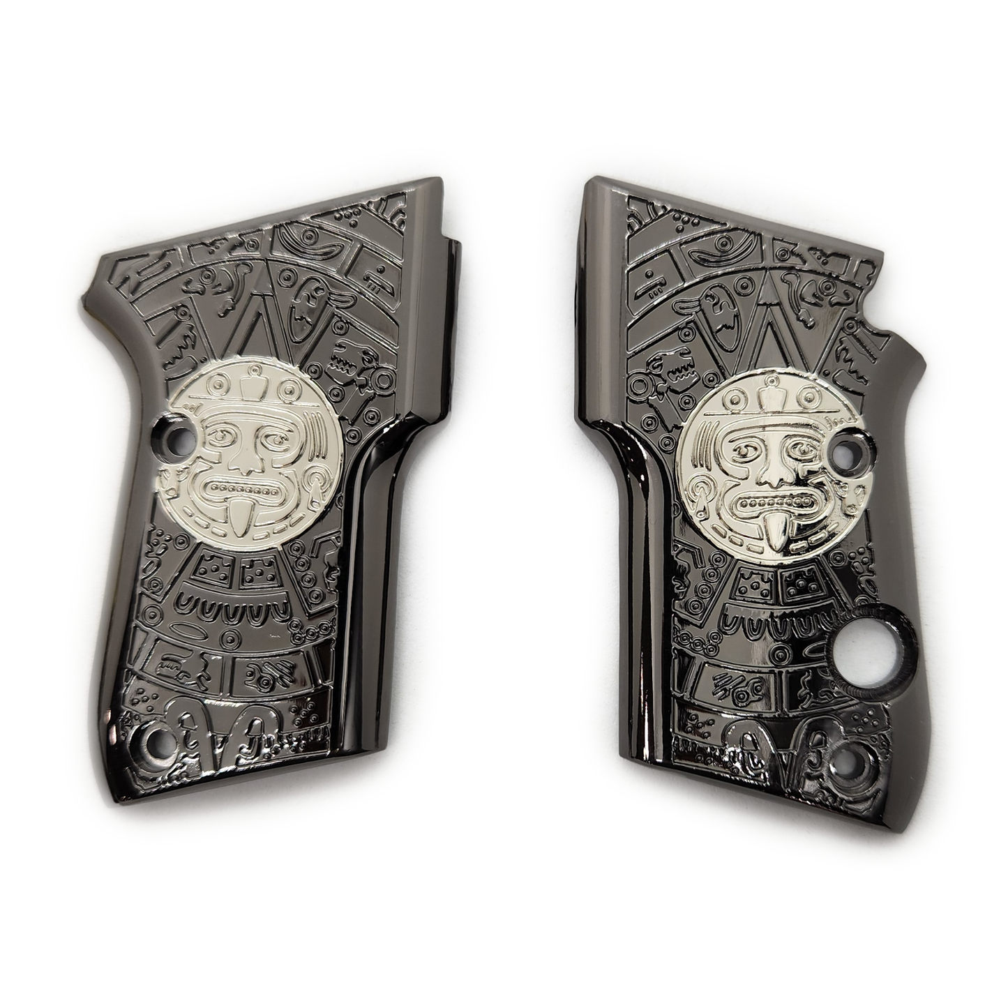 BERETTA 21A Bobcat 3032 Tomcat Metal Grips - Beretta Gold Nickel #T-TC16
