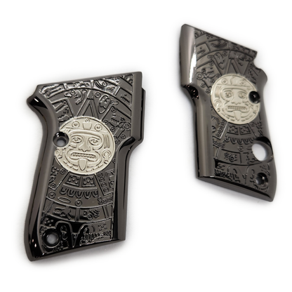 BERETTA 21A Bobcat 3032 Tomcat Metal Grips - Beretta Gold Nickel #T-TC16