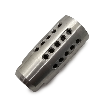Pistol / Rifle Compensator 1/2x28 Muzzle Brake Adapter Stainless Steel