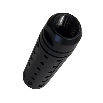 Compensator 1/2x28 TPI or 5/8-24 TPI Muzzle Brake Adapter 3.5" Long