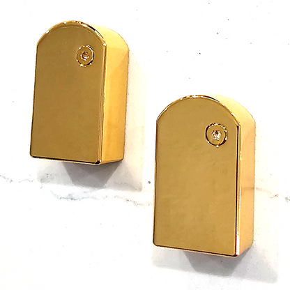 2 X Custom For Beretta Magazine Plate Extension 92 Series Metal 24K Gold Plated