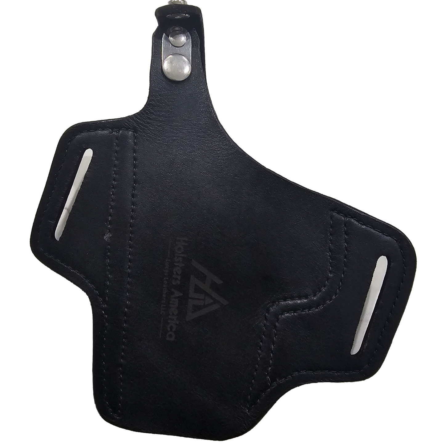Leather Gun Holster Hand Engraved