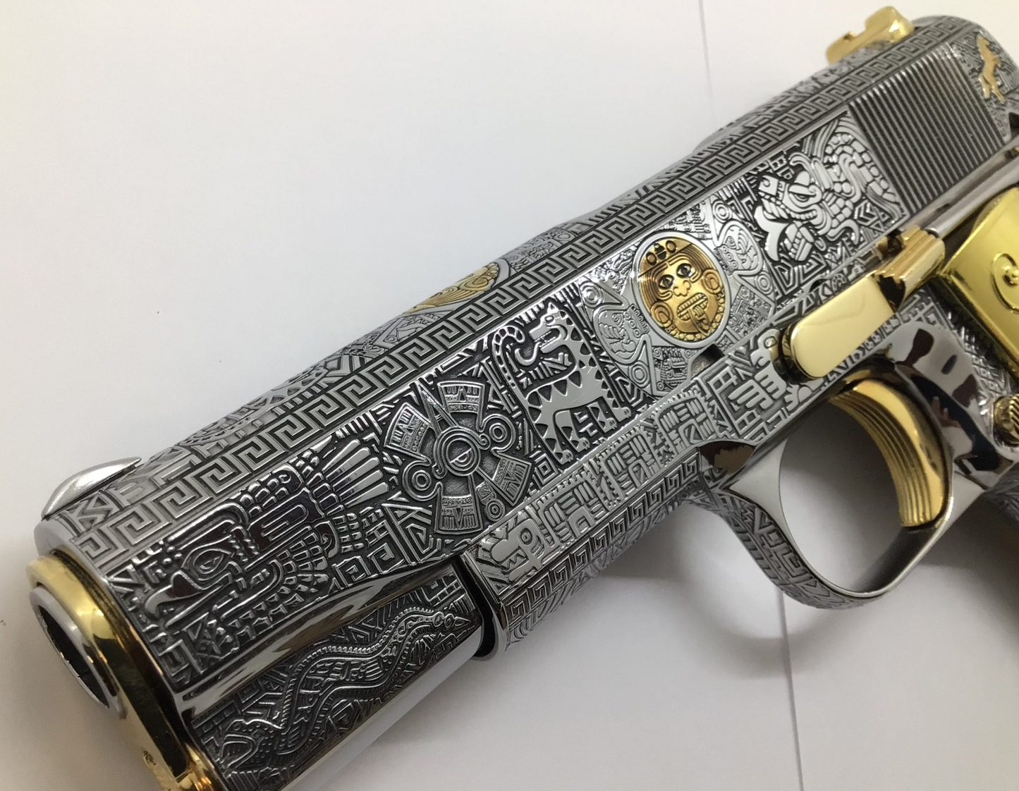 1911 - Beretta 92 Engraving and gold plating service