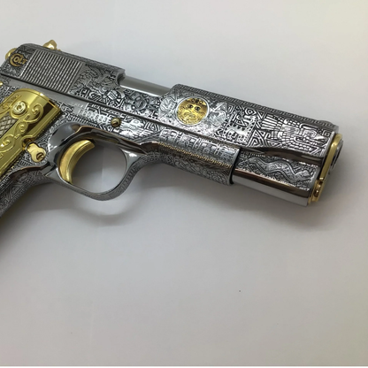 1911 - Beretta 92 Engraving and gold plating service