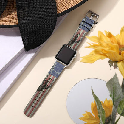 Custom Leather Apple Watch Band