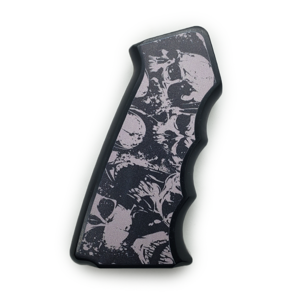 AR15/M4 Aluminum Grips Skulls