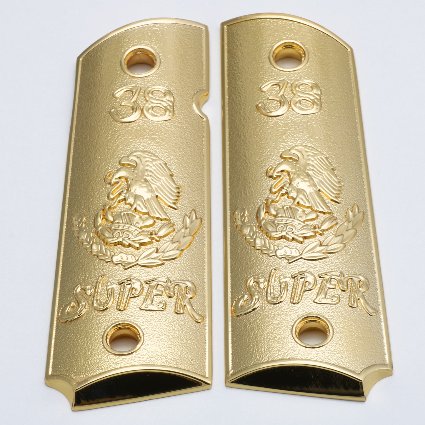 1911 GUN GRIPS 38 Super Gold Ambi Safety #T-T346