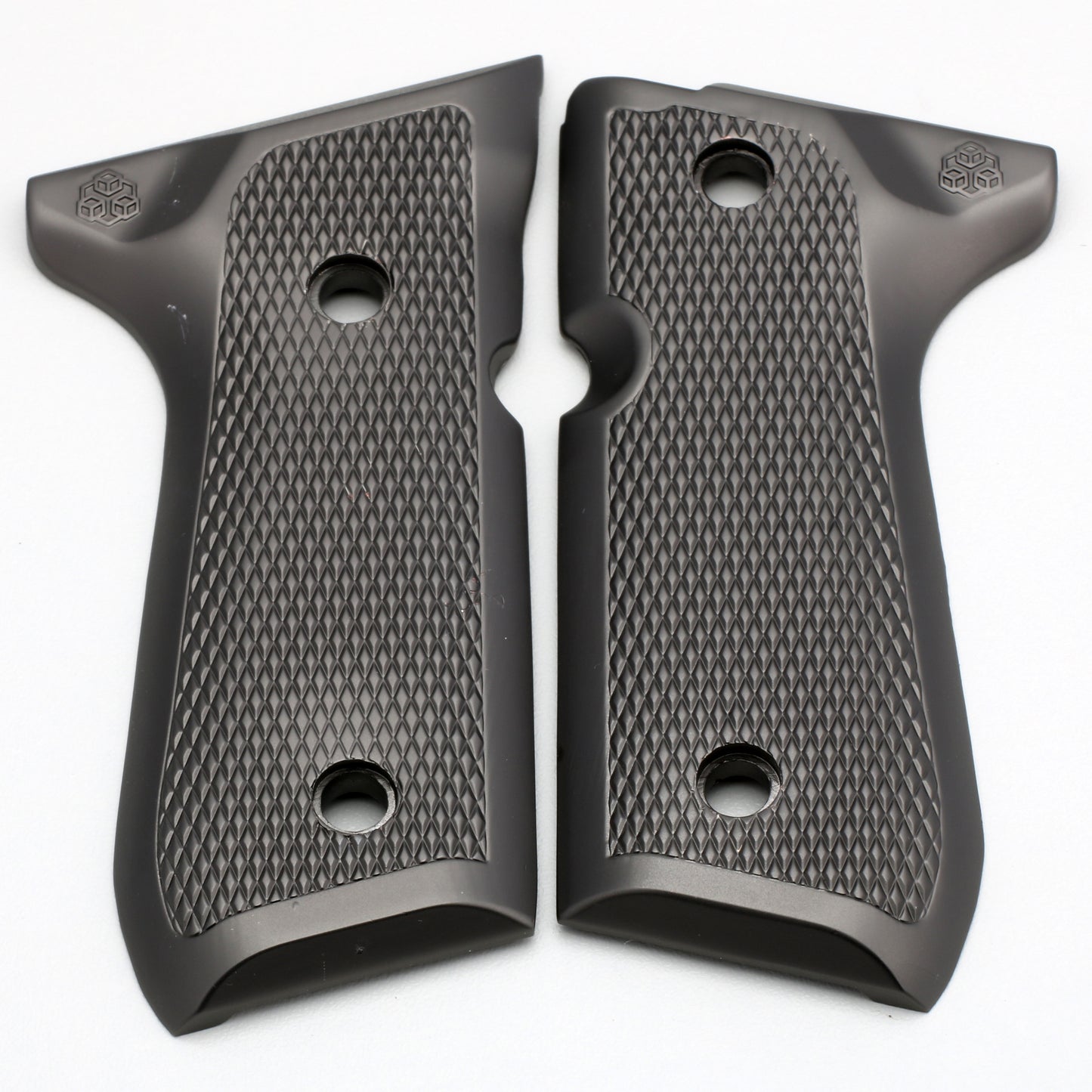 Beretta Metal Grips Fits 92F 92FS 92SB 96 M9  Black #T-T287