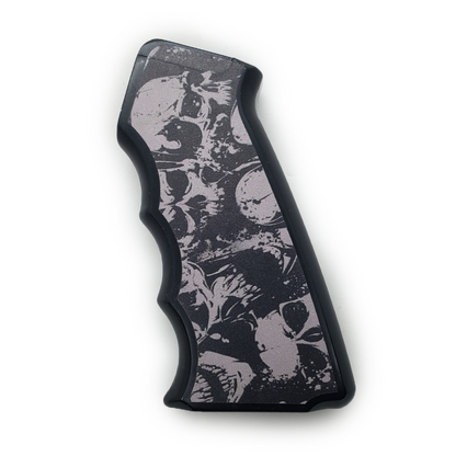 AR15/M4 Aluminum Grips Skulls