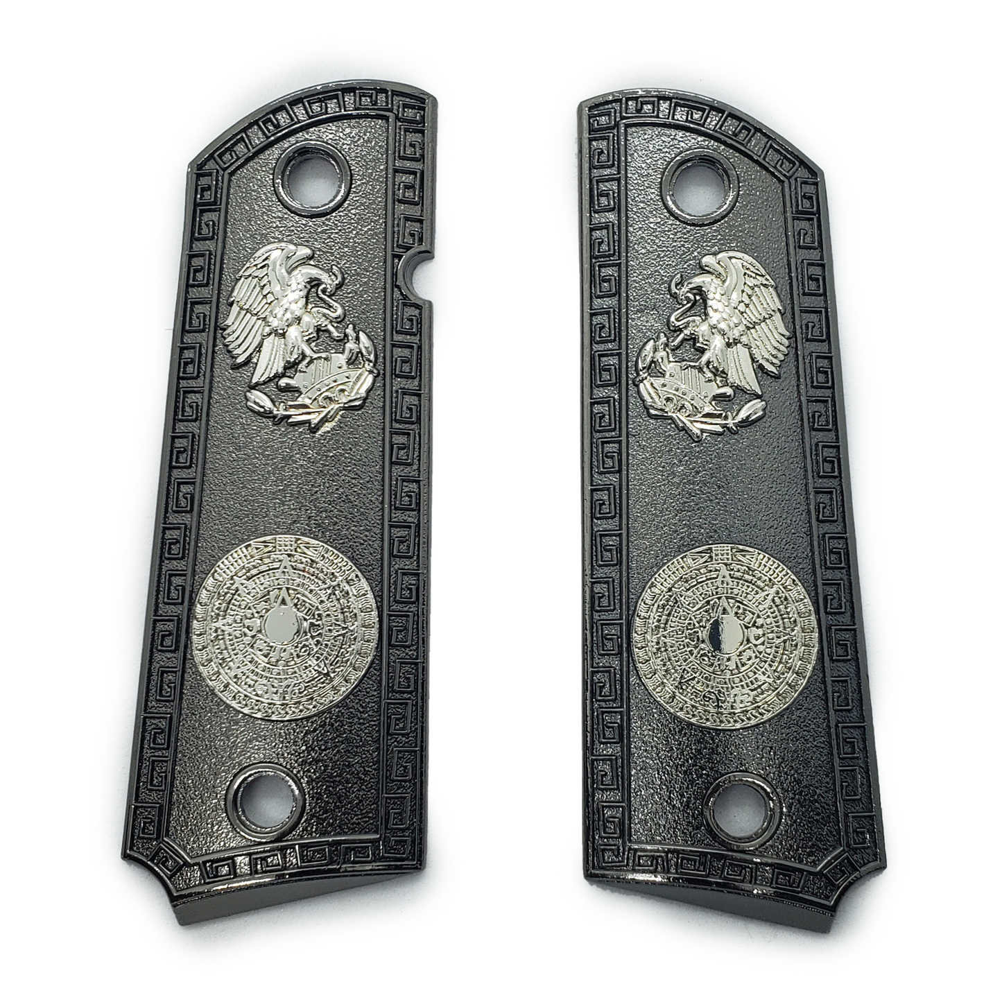 1911 FULL SIZE GOVERNMENT Aztec Calendar Black Nickel GA-A-BN