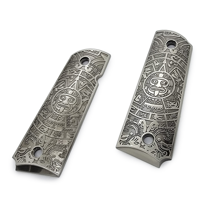 1911 FULL SIZE  Grips Aztec Calendar W Ambi Cut