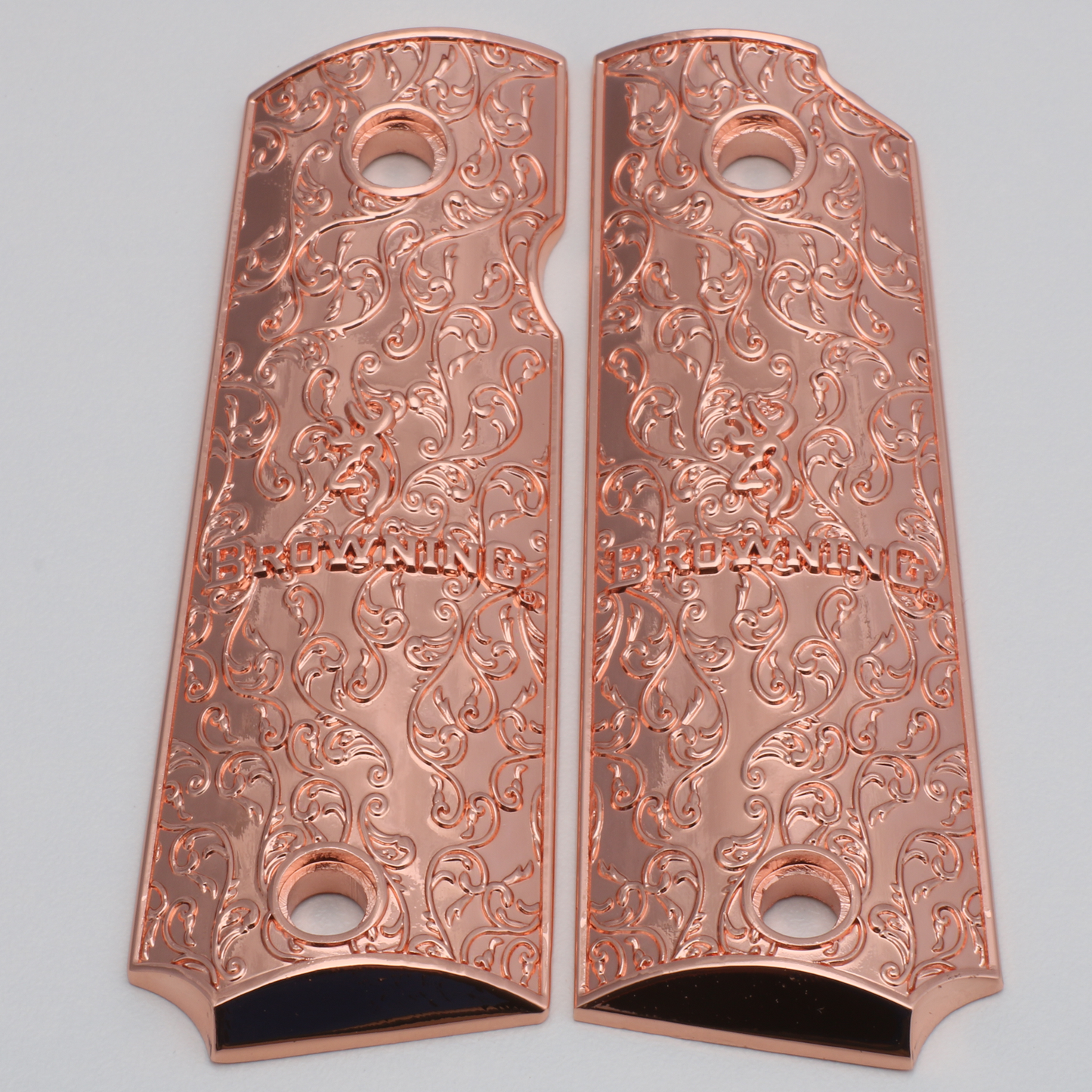Browning 1911-22 / 1911-380 Metal Grips Rose Gold Plated