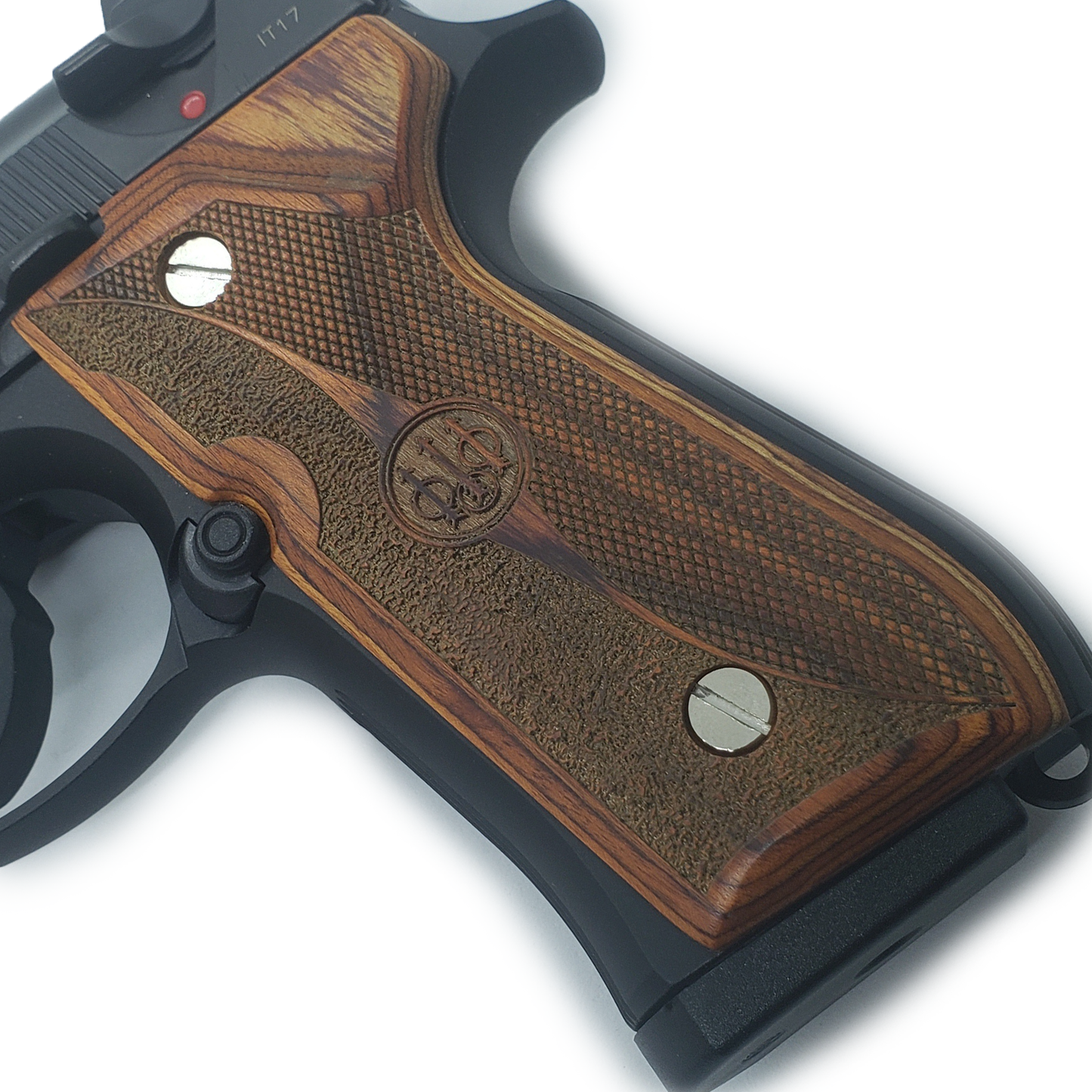 Beretta  GRIPS 92/96 Series Pistols 92F, 92FS, M9, 96 Dark Rosewood