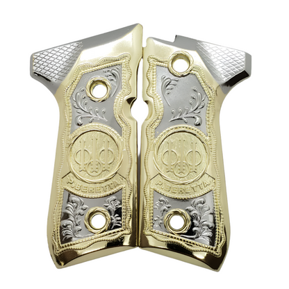 New Beretta  GRIPS 92/96 Series Pistols 92F, 92FS, M9, 96 Nickel  #T-T1390