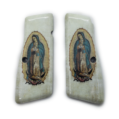 Browning Hi-Power Art Grips Virgin Mary [B07]