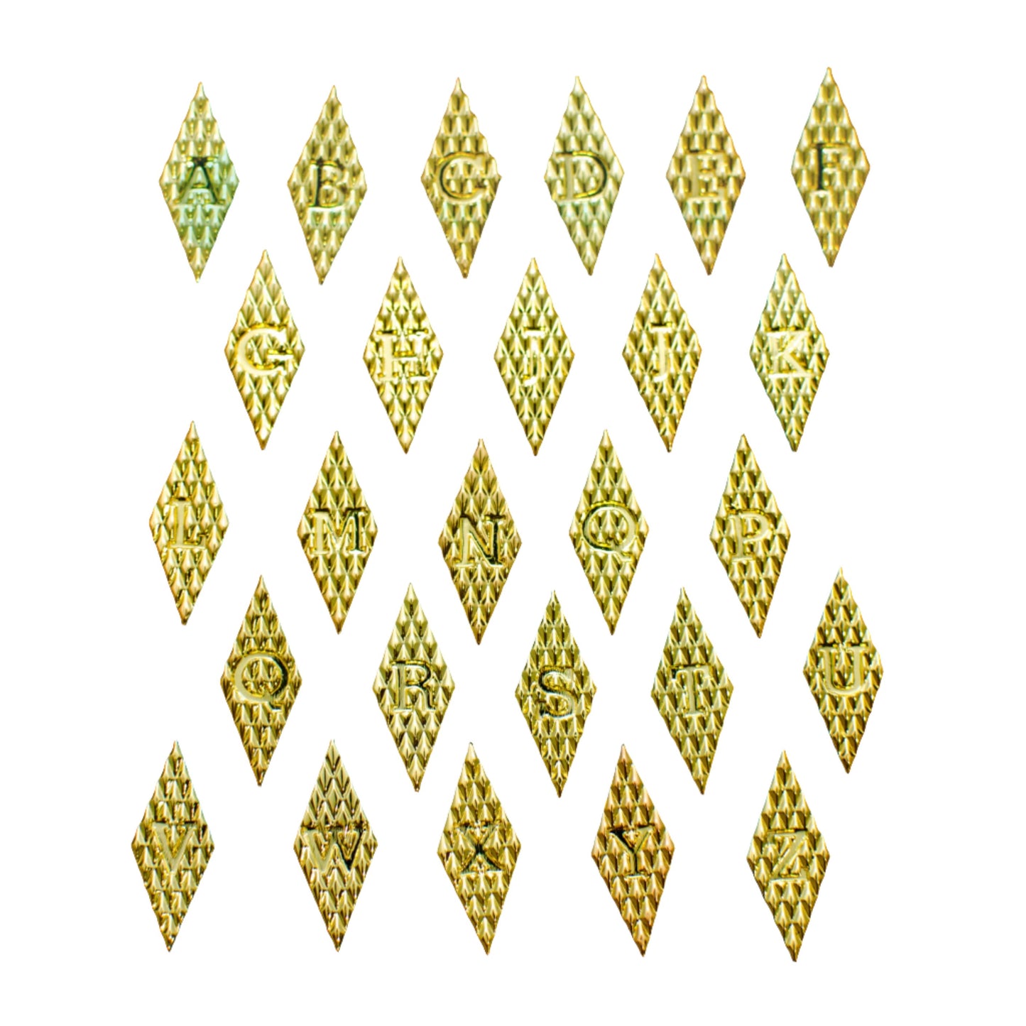 1911 Full Size Grips With Initials Gold Plated