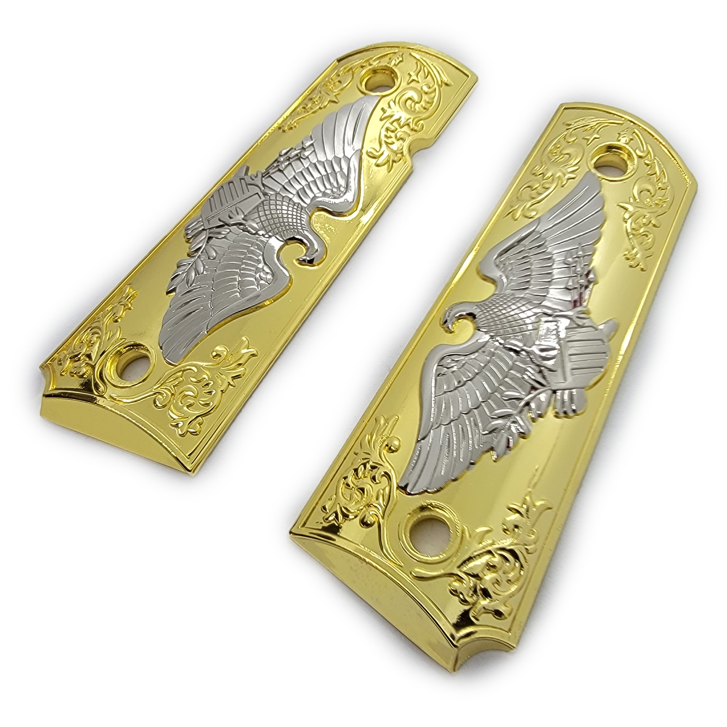 1911 COLT FULL SIZE  Eagle Ambi Cut Black Gold
