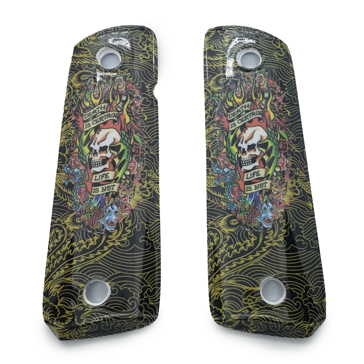 1911 Full Size Grips with Ambi Cut [F18]