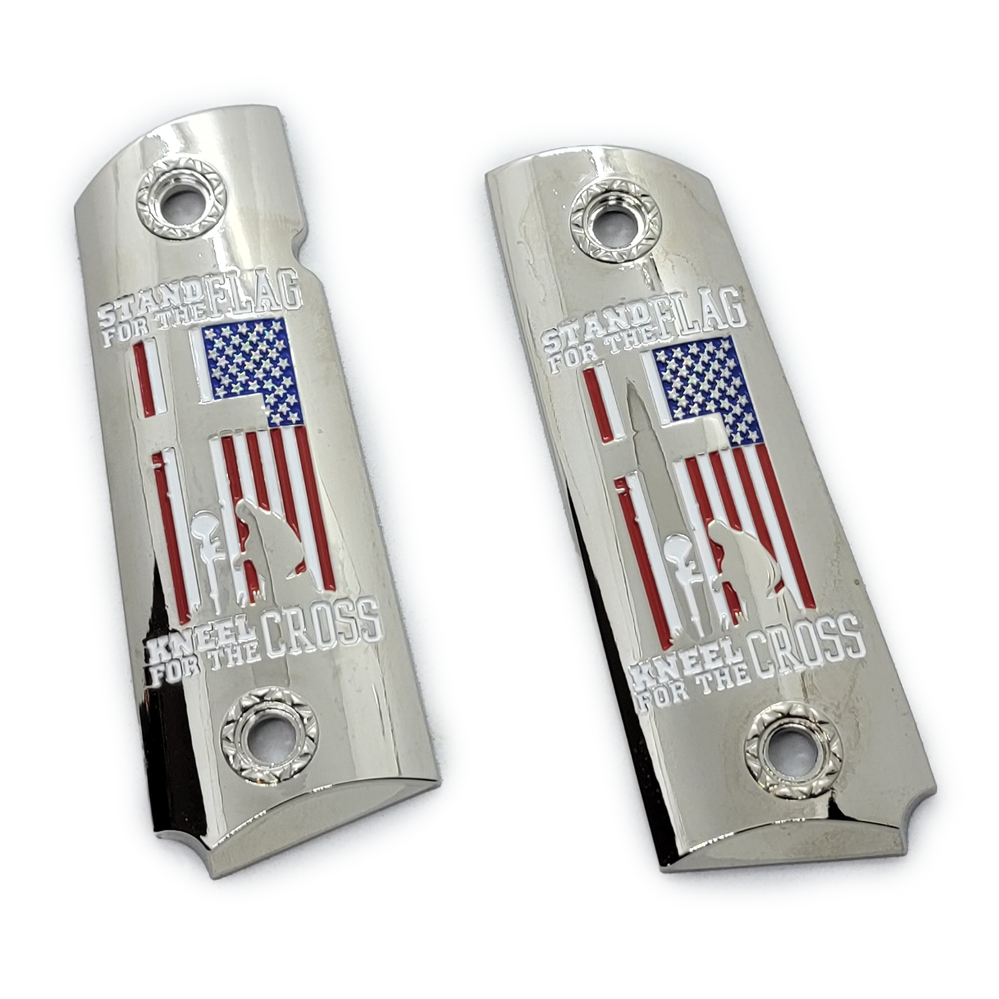 Stand For The Flag 1911 FULL SIZE  Ambi Cut Gold #T-SF01