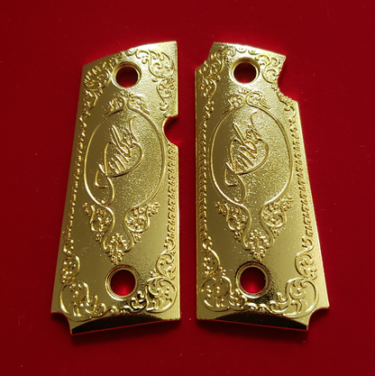 Kimber Micro Carry 380 .380 grips Black, Gold or Nickel Plated
