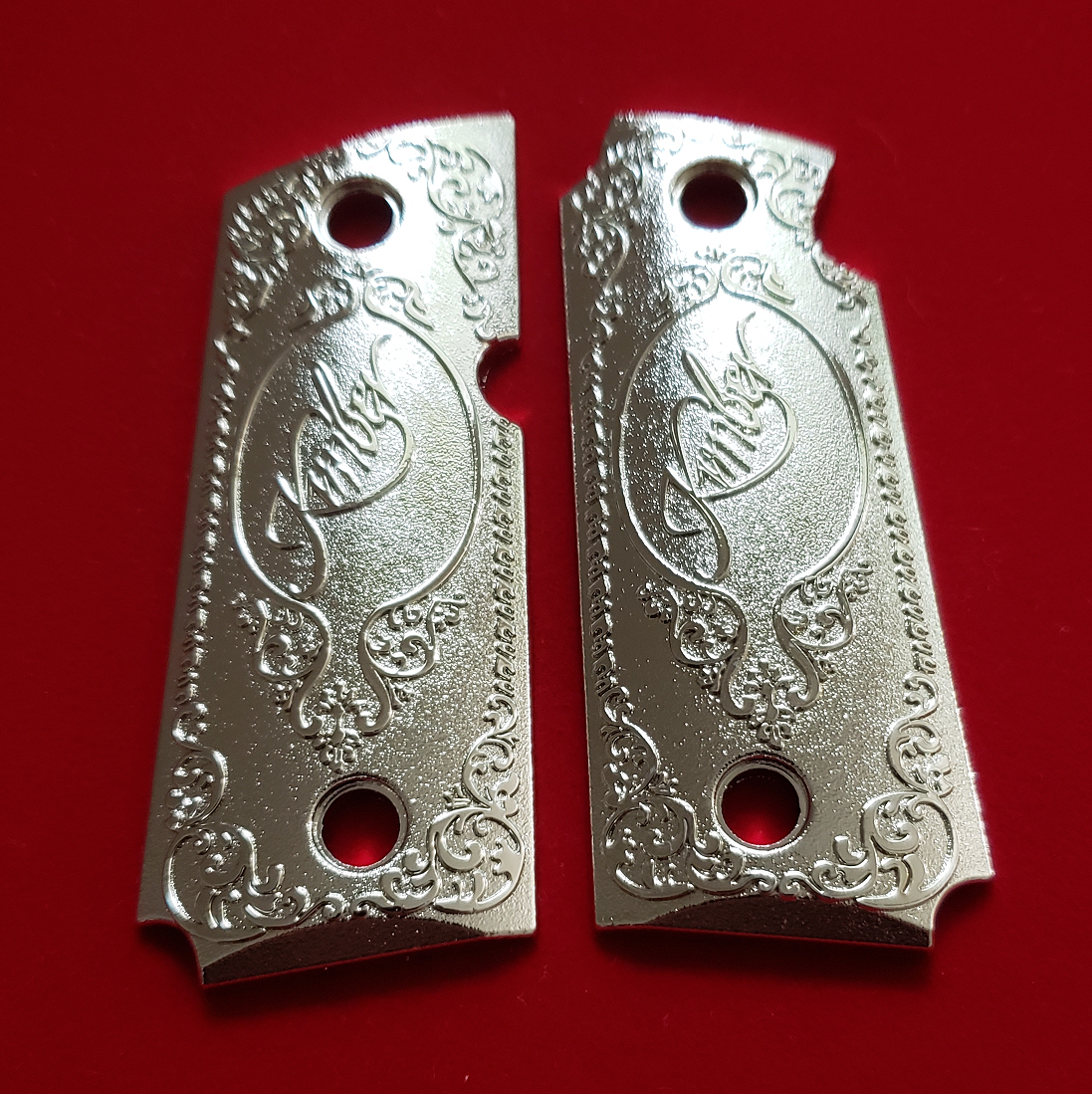 Kimber Micro Carry 380 .380 grips Black, Gold or Nickel Plated