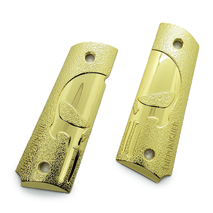 1911 METAL GRIPS FULL SIZE Gold PLATED #T-TP001