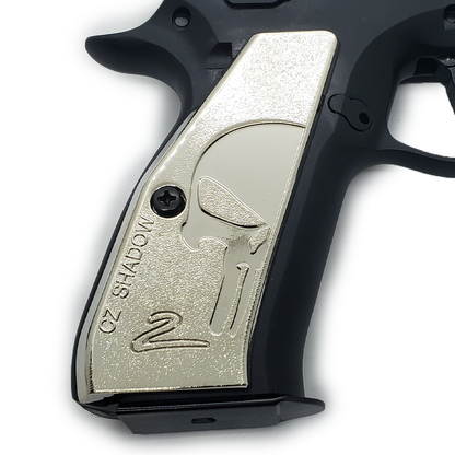 CZ 75 Grips Shadow 2 Skull Full Size 75 B  SP-01  Dark Grey