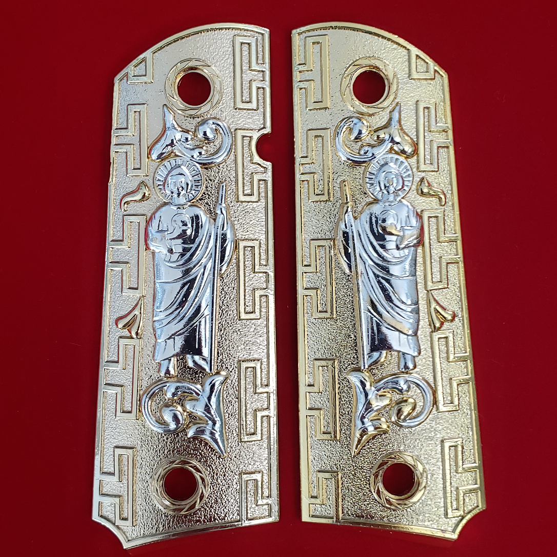 1911 SAN JUDAS ST. JUDE FULL SIZE GRIPS CACHAS  W AMBI CUT#T-T982