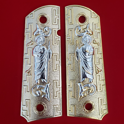 1911 SAN JUDAS ST. JUDE FULL SIZE GRIPS CACHAS  W AMBI CUT#T-T982