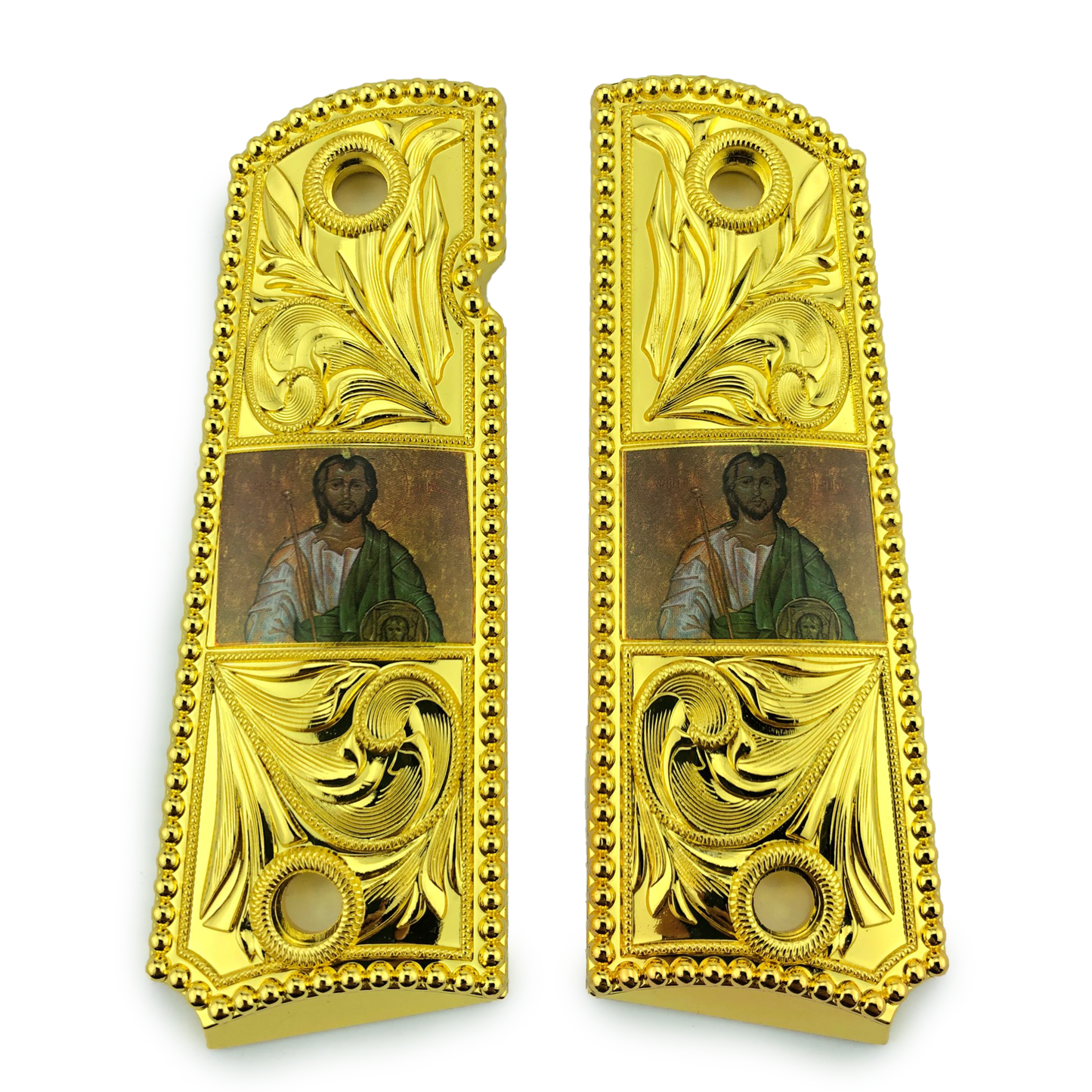 1911 FULL SIZE Ambi Cut Gold Scroll T-M20