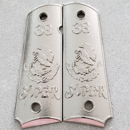 1911 GUN GRIPS 38 Super Gold Plated Ambi Safety #T-T347