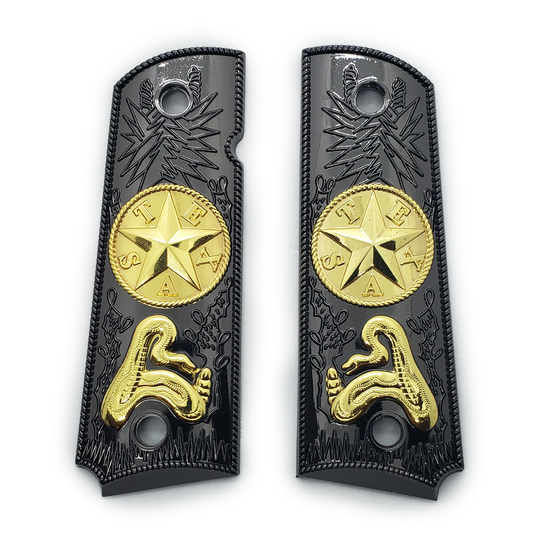 1911 FULL SIZE GRIPS TEXAS STAR Ambi Cut