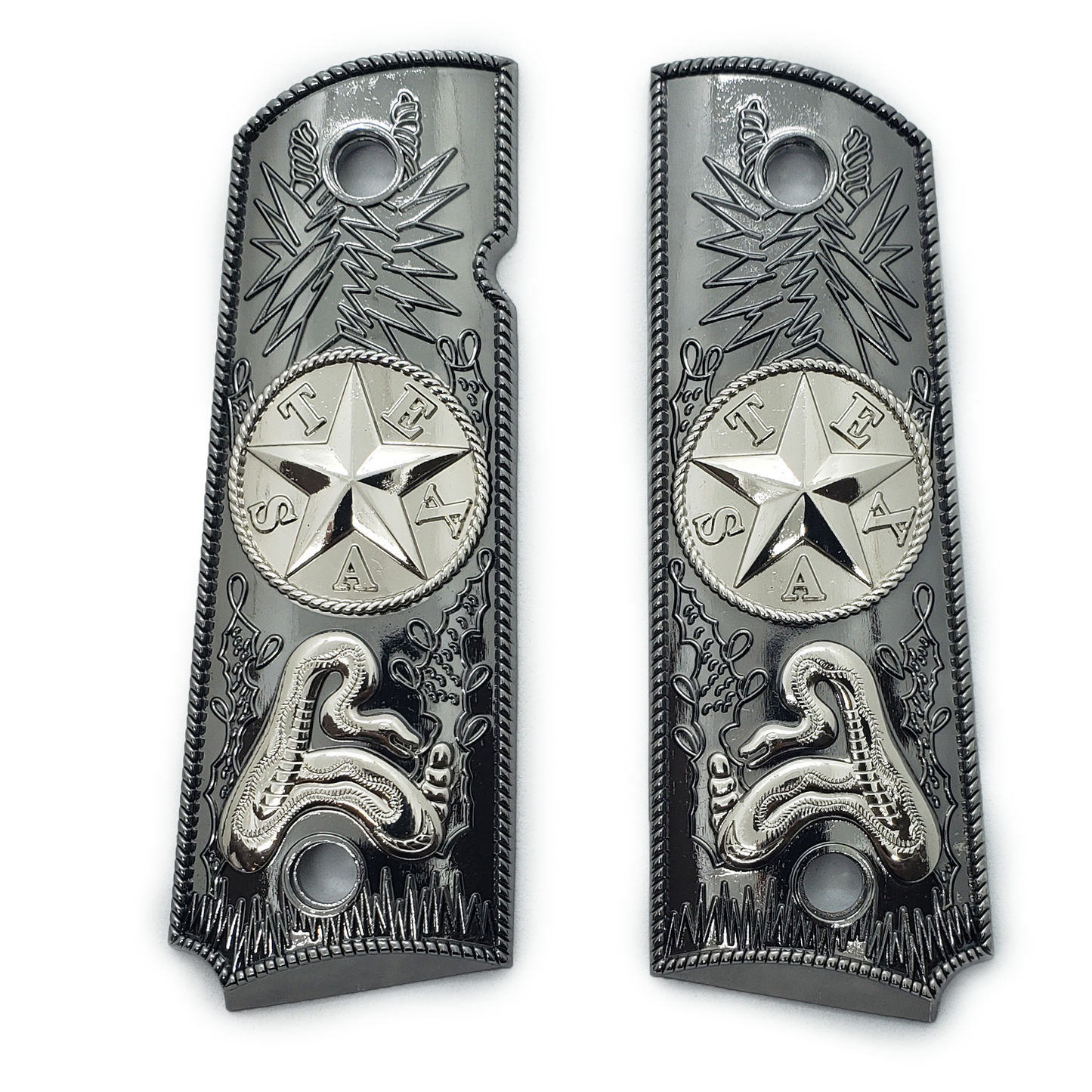 1911 FULL SIZE GRIPS TEXAS STAR Ambi Cut