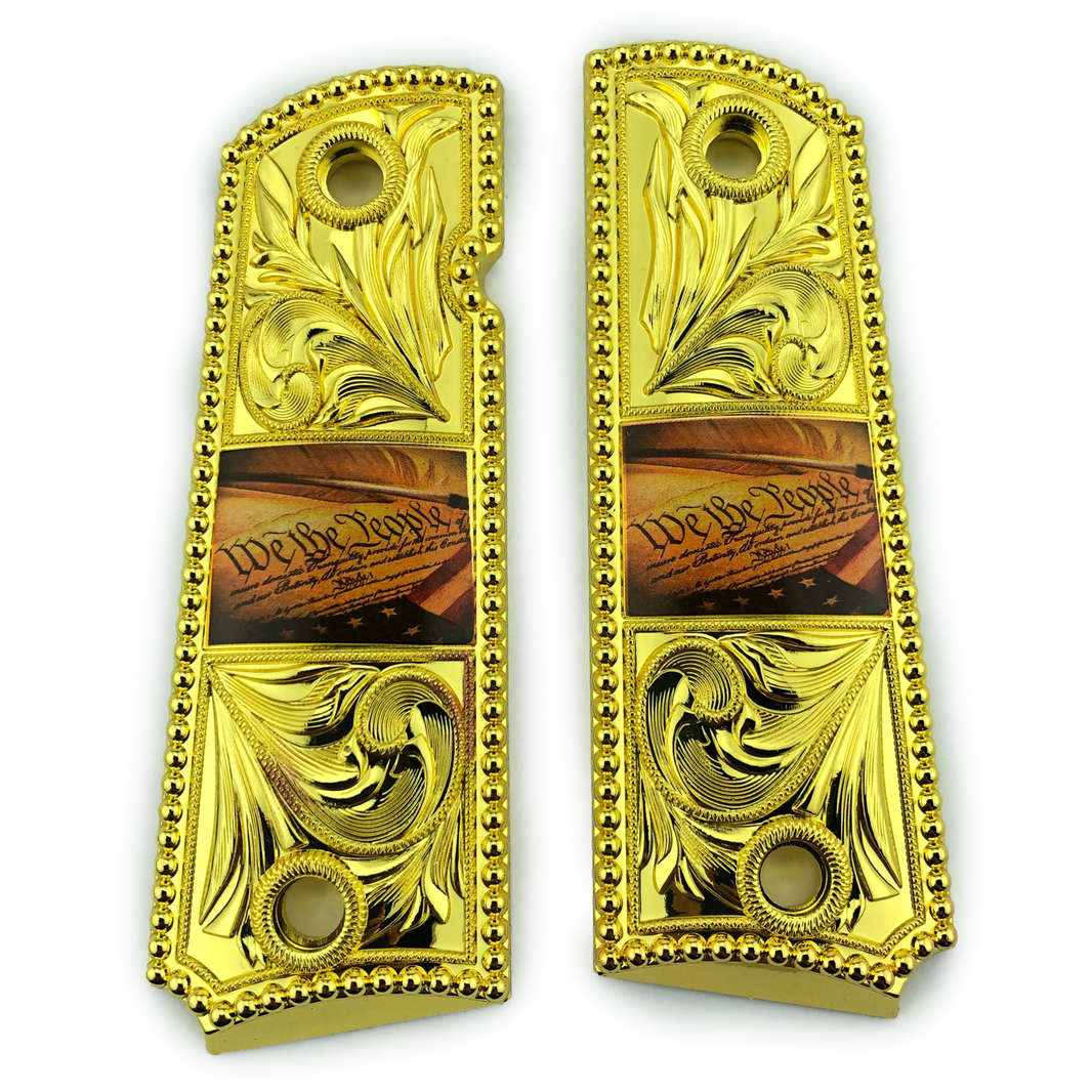 For Sale: 24k Gold plated Versace 1911 Springfield