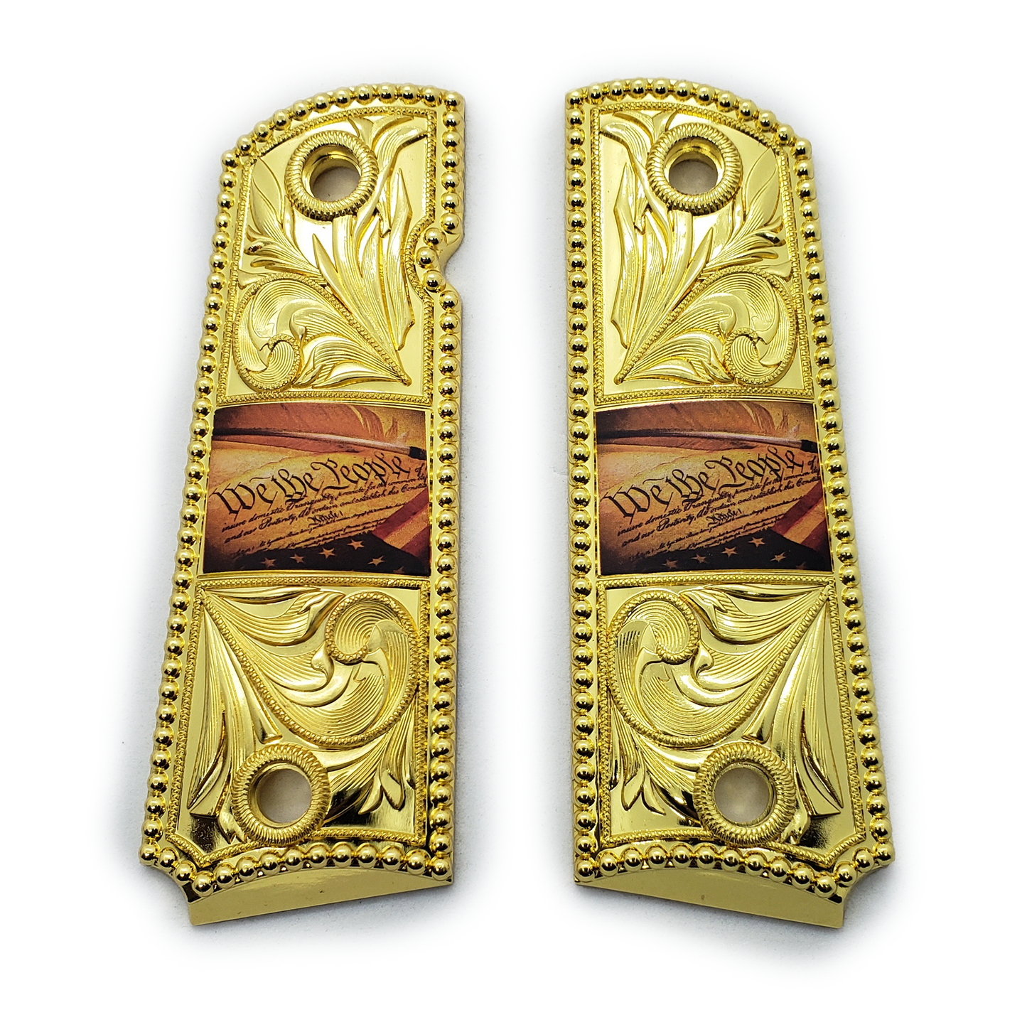 1911 FULL SIZE Ambi Cut We The People Metal Scroll T-W10