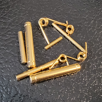 Springfield XD-40 40s&w Pistol, Pins and springs 24K Gold Plated